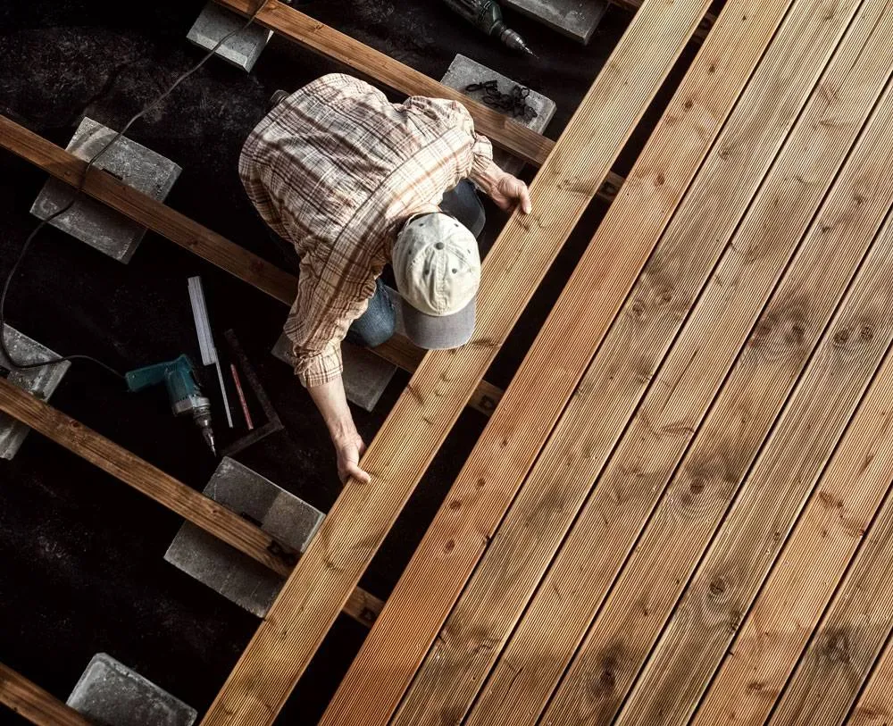 installation terrasse en bois
