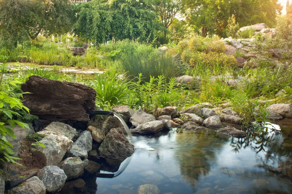 aménagement d'espace vert près de Privas